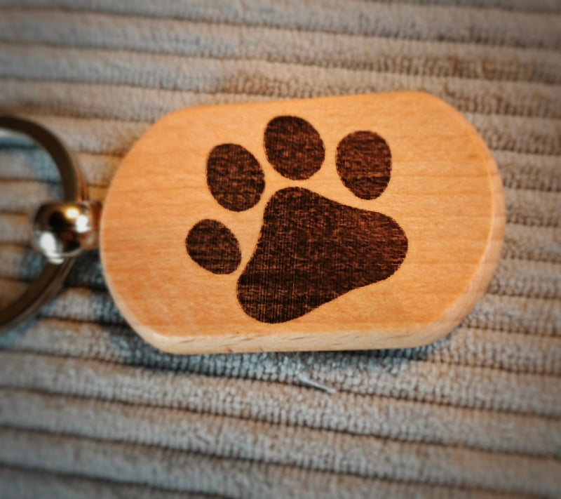 Schlüsselanhänger 8-Eckig