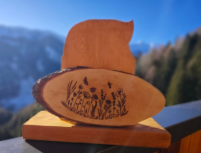 Frühstücksbrett / Jausenbrett  aus Esche